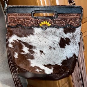 NWT Myra cowhide bag